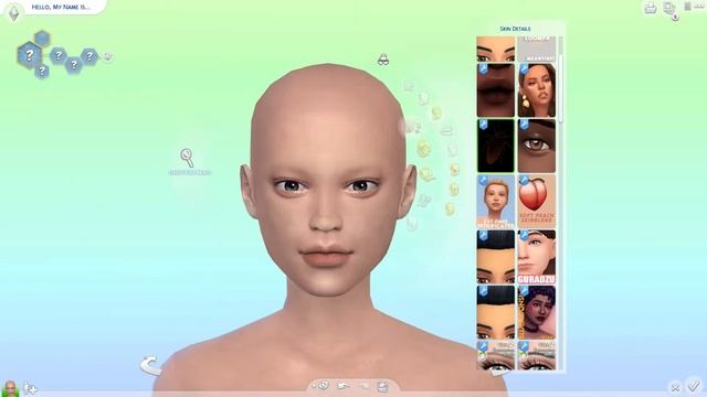 Sims 4 | Losing my ALPHA CC virginity | Emo Girl Create-A-Sim смотреть онлайн