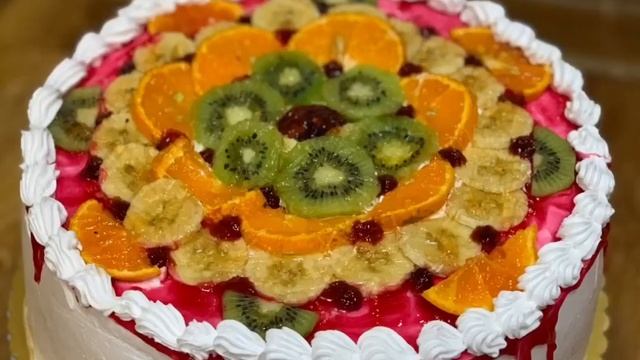 Бисквитный торт, идеи для украшений, выпечки от Шохины смотреть онлайн