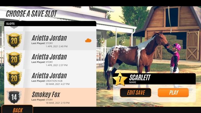 How to make a COPY/SAVED account on Rival Stars Horse Racing! смотреть онлайн