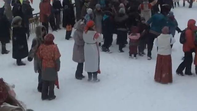 Праздник "Широкая Масленица!" в ЦСПСиД Сокол 2013 год смотреть онлайн