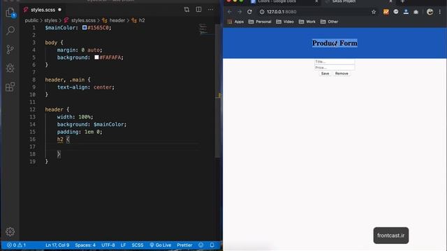 یادگیری Sass смотреть онлайн