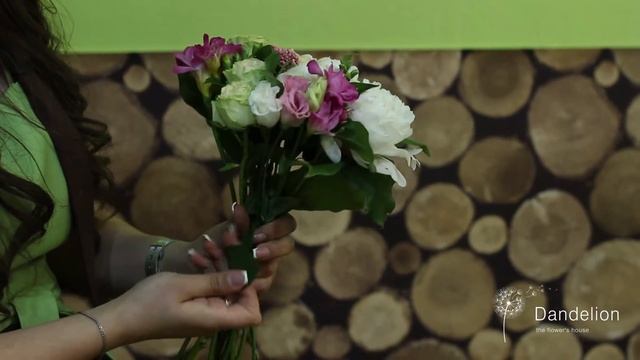 Делаем свадебный букет [Dandelion] смотреть онлайн