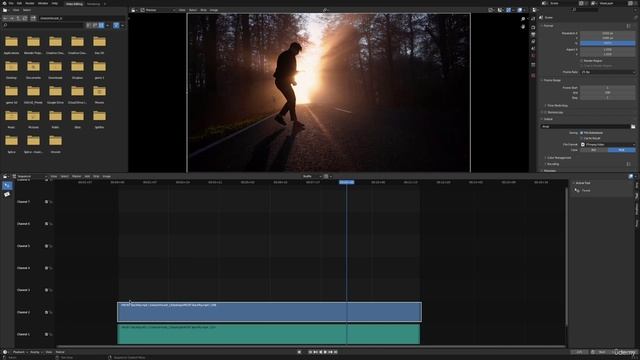 91 - Blender Video Editer смотреть онлайн