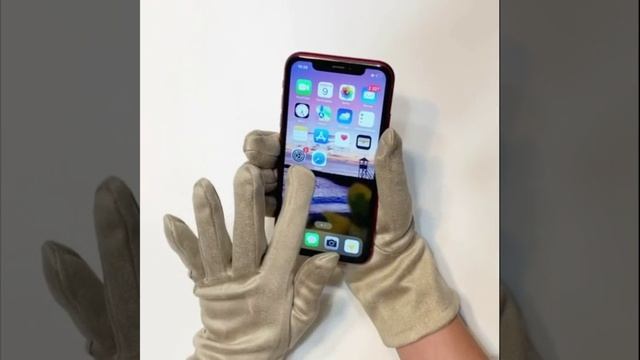 JIF18-5 FABRETTI Перчатки жен. 90% полиэстер/10% эластан