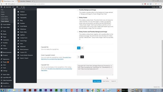 Change Footer text and Alignment in Avada Wordpress Theme смотреть онлайн