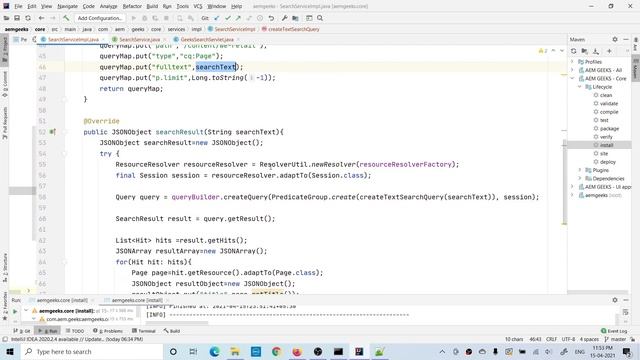 AEM Tutorial #45 | Query Builder #4 | Query Builder Java API in AEM смотреть онлайн