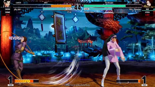 THE KING OF FIGHTERS XV B. Jenet/Whip/Athena смотреть онлайн