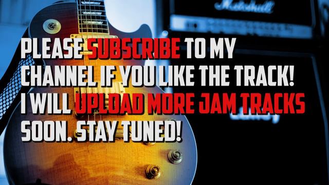 Rock Blues Jam Track (A Minor) - Great Sounding Backing Track - Like Jamming With A Live Band (2018