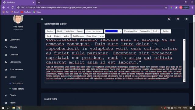 Dark mode responsive admin dashboard template смотреть онлайн