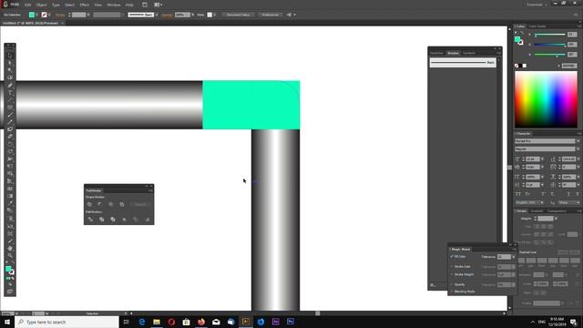 Glowing Pattern Brush - Adobe Illustrator Tutorial смотреть онлайн