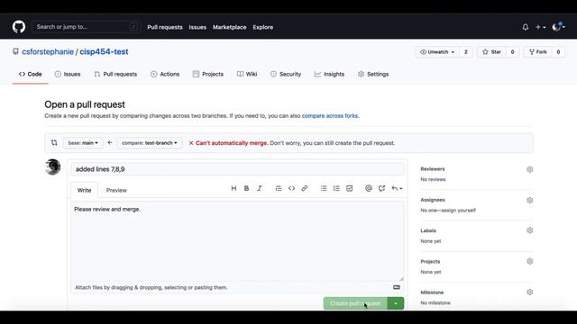 03 GitHub - Merge Conflicts смотреть онлайн