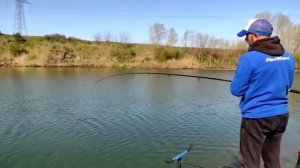 Carp Pro - Blackpool Method Feeder 3,90m 140g si Mulineta D-Carp5500