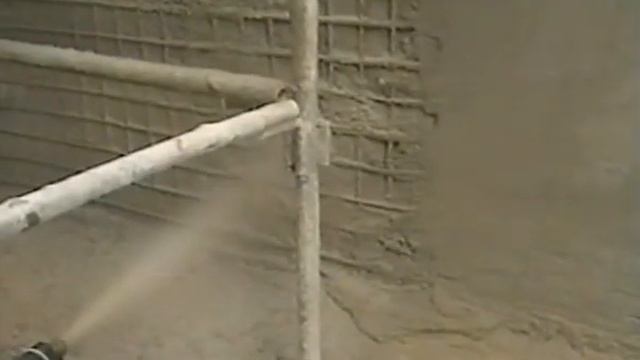 Ремонт плотины торкрет установкой СО-50ПБН.avi смотреть онлайн