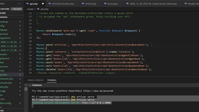 How to create RESTful API using Laravel 8 for Android and IOS Applications | RETRIEVE PART 2 смотреть онлайн
