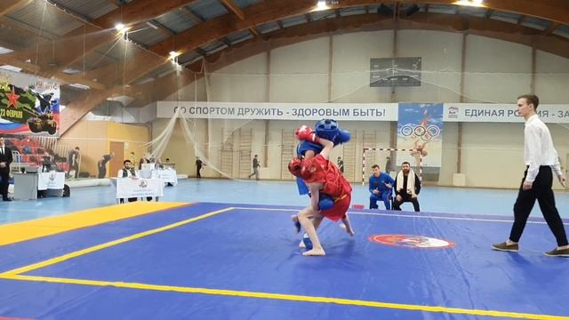 Ушу-саньда, Максим Белявцев, син, финал, кубок Ростовской области, г.Ростов на Дону, 02.2023г смотреть онлайн