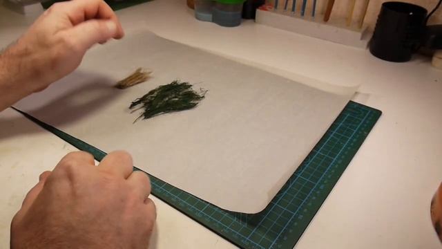 Для ландшафта - кусты, цветы и травяные кочки для диорамы. смотреть онлайн