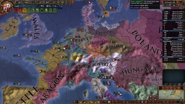 EU4 World Conquest as Spain part 53. Third achievement. Colonial Management! смотреть онлайн