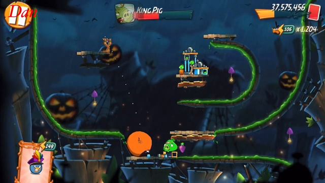 Angry Birds 2 King pig panic kpp with bubbles 11/14/2020 смотреть онлайн