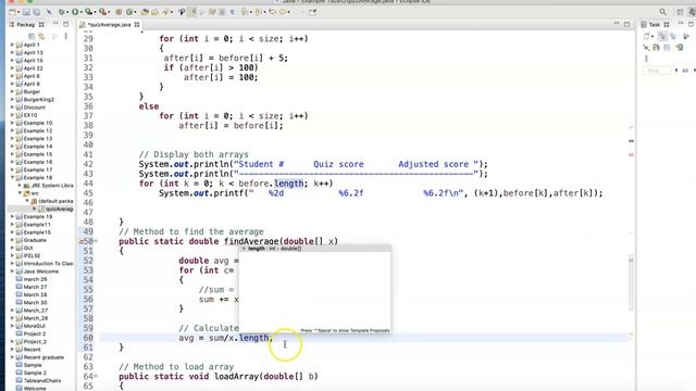 Methods with Arrays смотреть онлайн