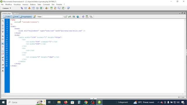 impostiamo l'area PRIVATA del sito | CMS fai da te | Backend developer смотреть онлайн