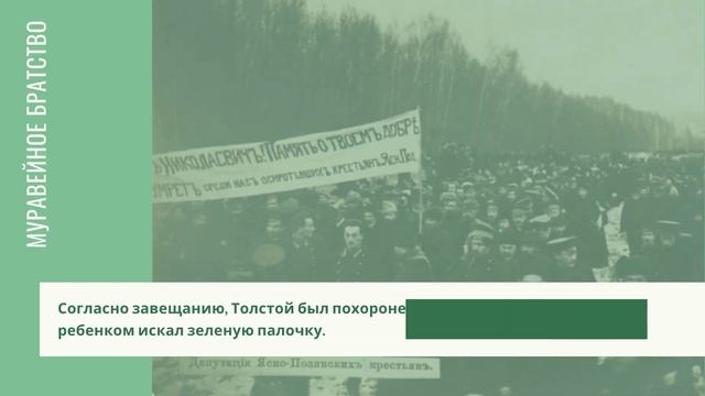 Муравейное братство. Лев Толстой. [фактЫ!] смотреть онлайн