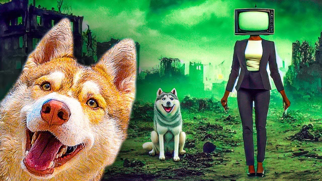 Я ВЛЮБИЛСЯ в ТВ ВУМЕН и РАЗРУШИЛ МИР!! (Хаски Бублик) Говорящая собака Mister Booble смотреть онлайн