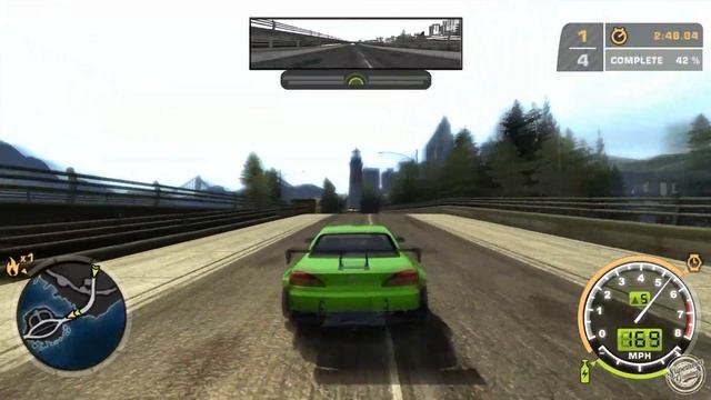 NISSAN SILVIA ROCKET BUNNY MOD | NFS: MOST WANTED (2005) (PC) смотреть онлайн