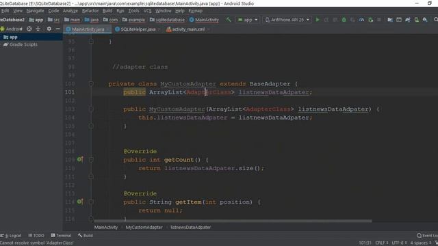 Android SQLite Database | Retrieve Data From Database With Source Code *Part Two* смотреть онлайн