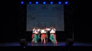 "Гуцульский танец". Образцовый ансамбль народного танца "Черноморочки", г. Ялта