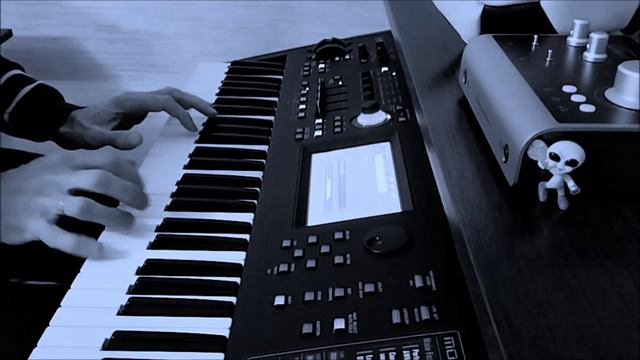 Distort Guitar + Distort Piano = Soft Melody (Yamaha MODX)