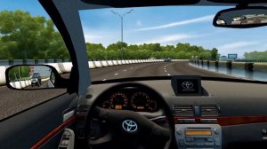 Toyota Avensis - City Car Driving | Steering Wheel Gameplay