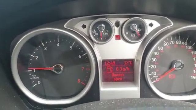 K4729 - engine test Ford Focus 2 facelift 1.8i / QQDB / 5sp.man смотреть онлайн