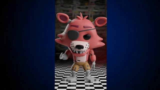 FNAF Animatronics + Funko Pop = FNAF Animation #fnaf #funkopop