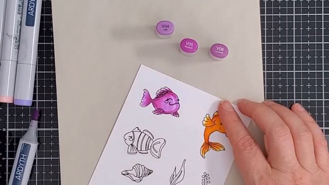 Outside/Inside Birthday Card Feat. Pink & Main