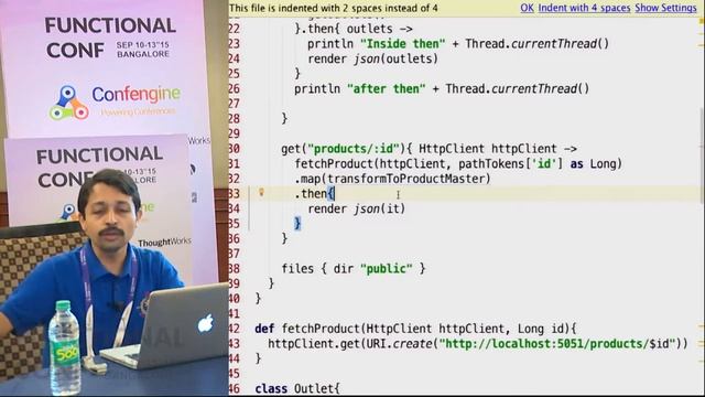Rethinking HTTP Apps on JVM with Ratpack by Naresha K at Functional Conf 15 смотреть онлайн
