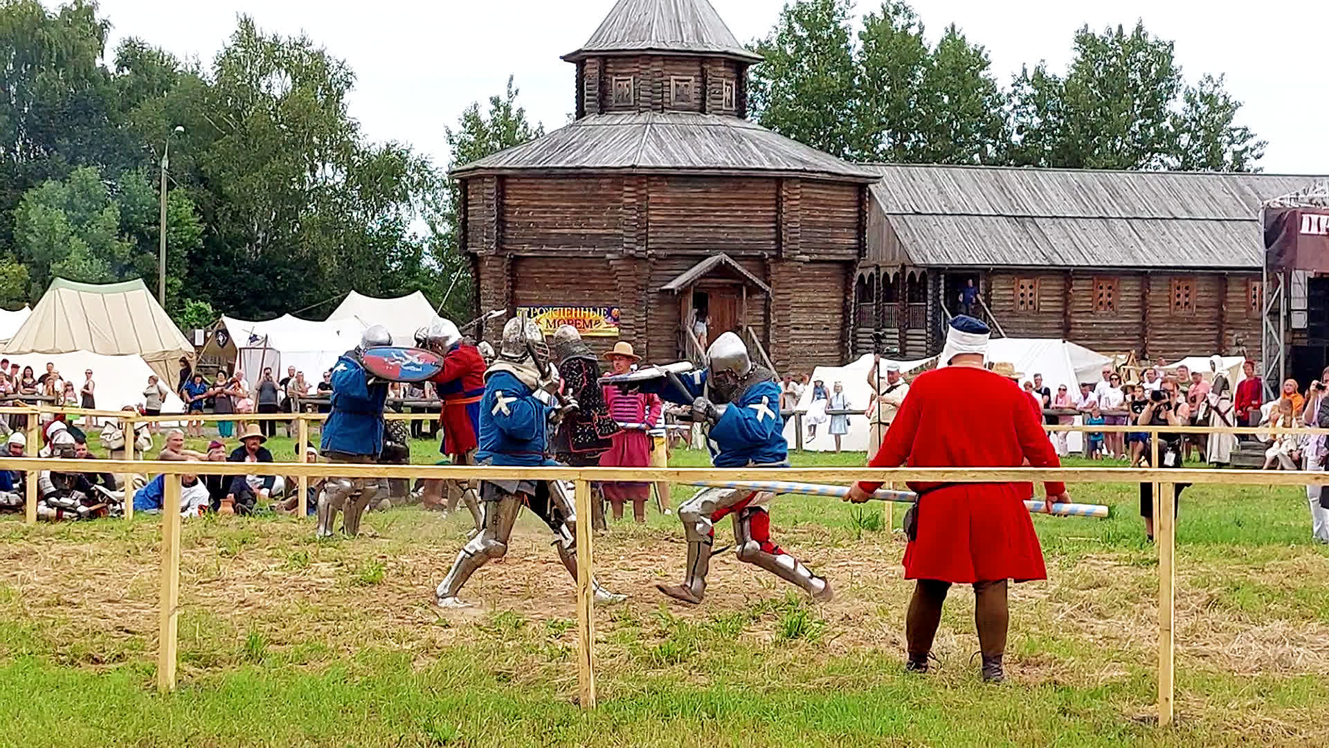 Рыцарский турнир / #бугурт #рыцари #бои