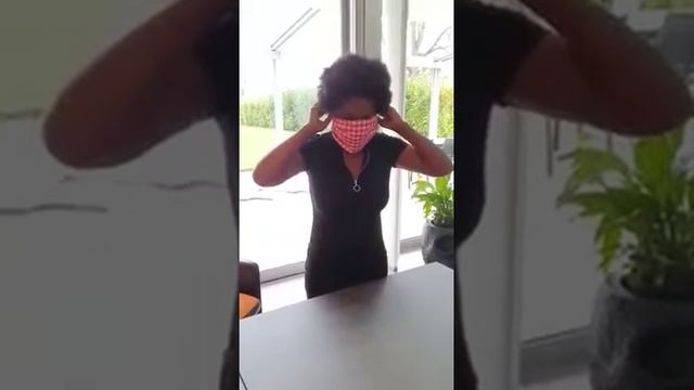 Маска из платка. смотреть онлайн