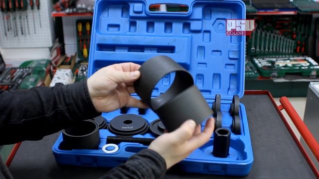 Съёмник ступичных подшипников VERTUL VR50075 смотреть онлайн