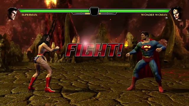 Mortal Kombat VS. DC Universe: Superman VS. Wonder Woman смотреть онлайн