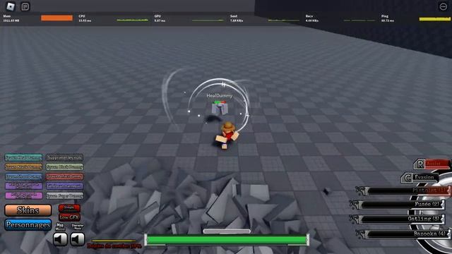 [Heavens Arena V1.24] Funny PTS Luffy combo!!! Roblox смотреть онлайн