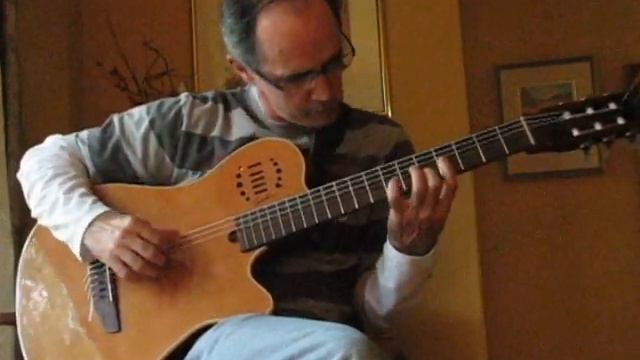 Michelle-Beatles-Fingerstyle guitar-Michel Morissette смотреть онлайн