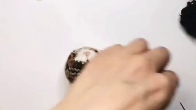 Sleeping kitten. Face decoration. смотреть онлайн