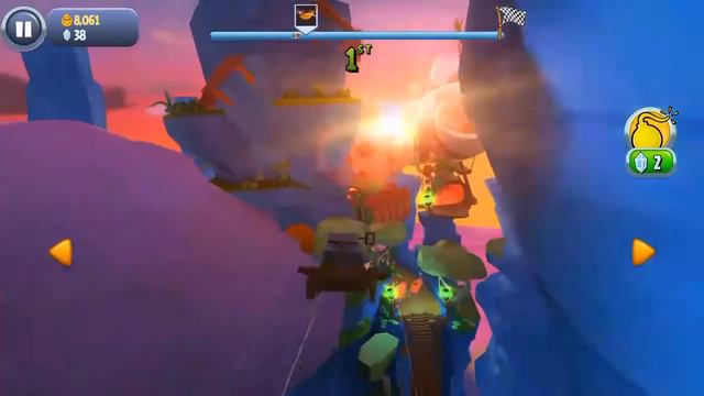 Angry Birds GO | Level 2-3 смотреть онлайн