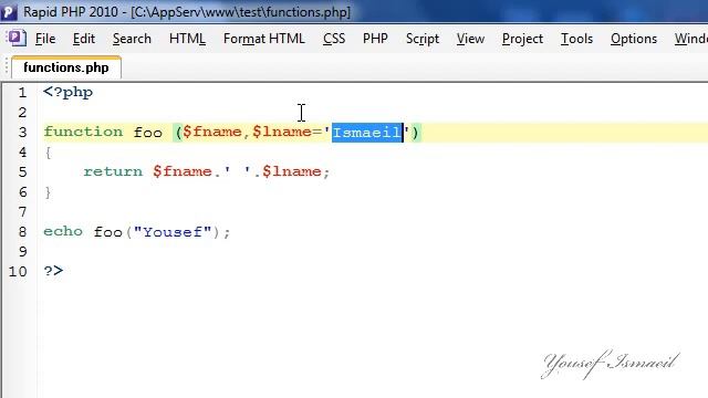 30 PHP Function arguments.flv смотреть онлайн