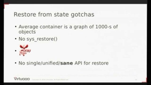 Live migrating a container: pros, cons and gotchas [Pavel Emelyanov] смотреть онлайн