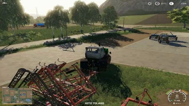 Farming Simulator 19 КОСИМ СОЕВЫЕ БОБЫ 2 НИВЫ смотреть онлайн