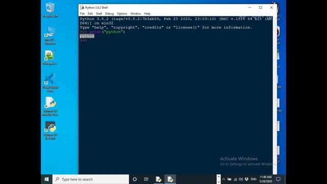 شرح برنامج البايثون idle & helper & module in python смотреть онлайн