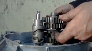 ИЖ ПС сборка коробки и двигателя в подробностях [Планета Спорт ,ПС ,К16]