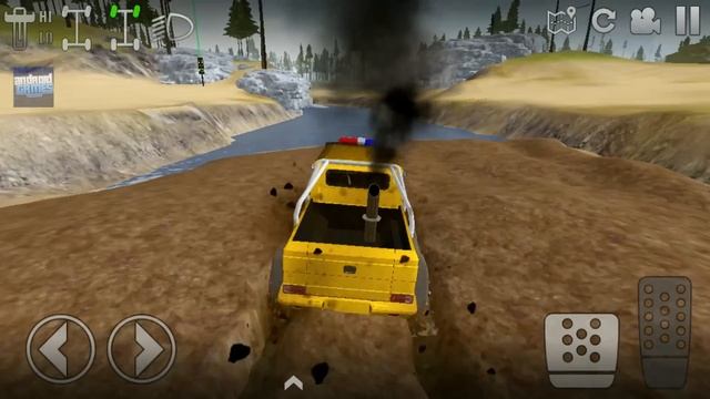 Driving In Mud On 4x4 Pickup Truck - Offroad Outlaws Simulator #XI - Android Gameplay смотреть онлайн