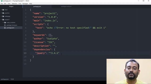 How to install npm package | npm install package | EP 05 смотреть онлайн